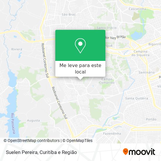 Suelen Pereira mapa