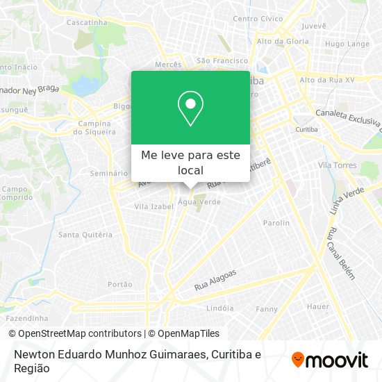 Newton Eduardo Munhoz Guimaraes mapa