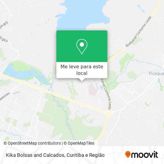 Kika Bolsas and Calcados mapa