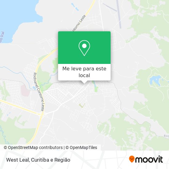 West Leal mapa