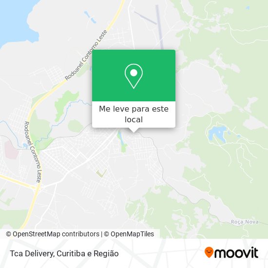 Tca Delivery mapa