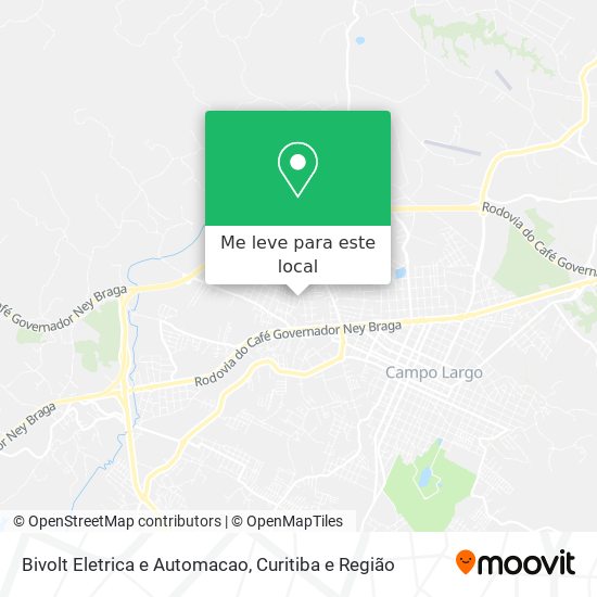 Bivolt Eletrica e Automacao mapa