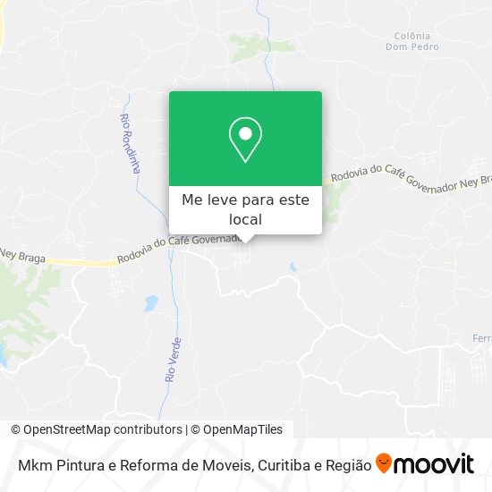 Mkm Pintura e Reforma de Moveis mapa