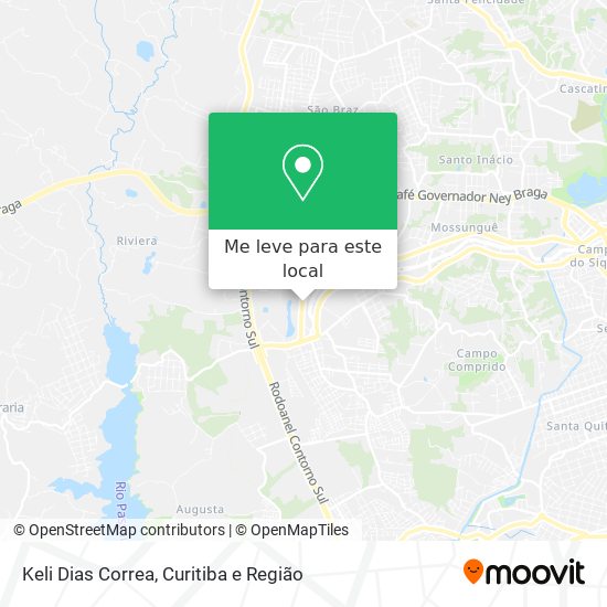 Keli Dias Correa mapa