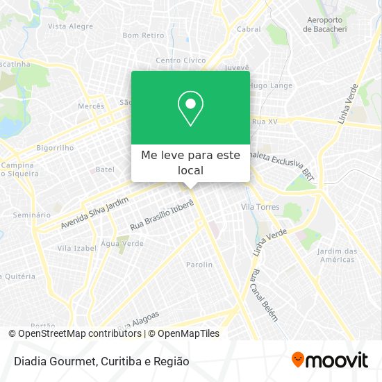 Diadia Gourmet mapa