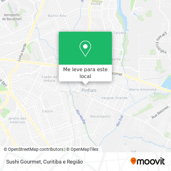 Sushi Gourmet mapa