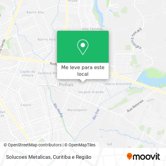 Solucoes Metalicas mapa