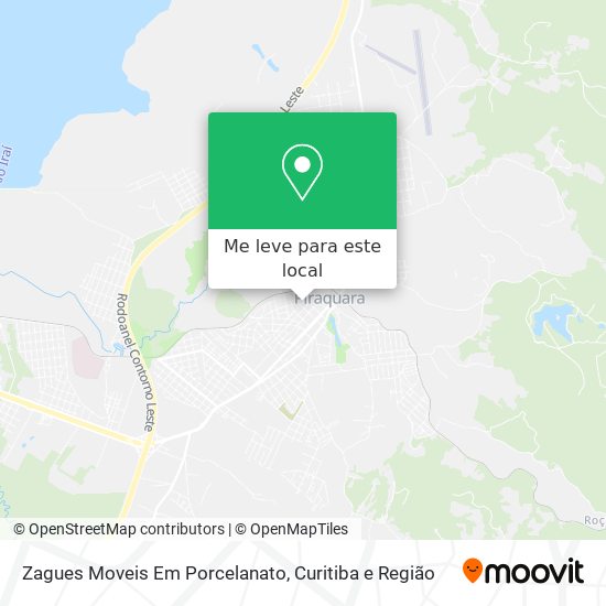 Zagues Moveis Em Porcelanato mapa