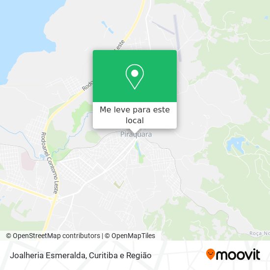 Joalheria Esmeralda mapa