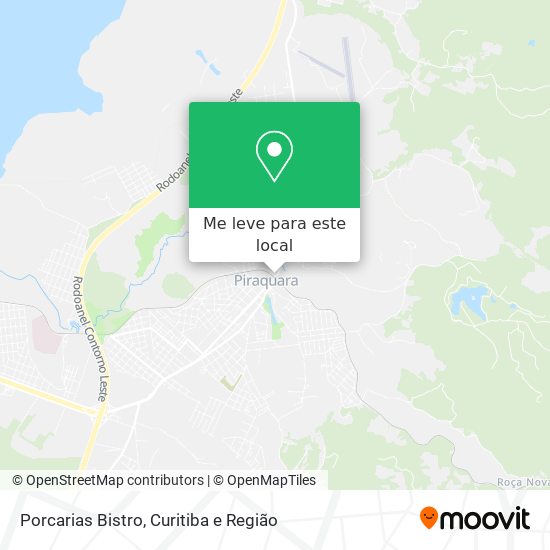 Porcarias Bistro mapa