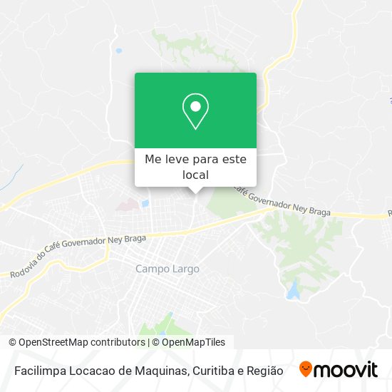 Facilimpa Locacao de Maquinas mapa