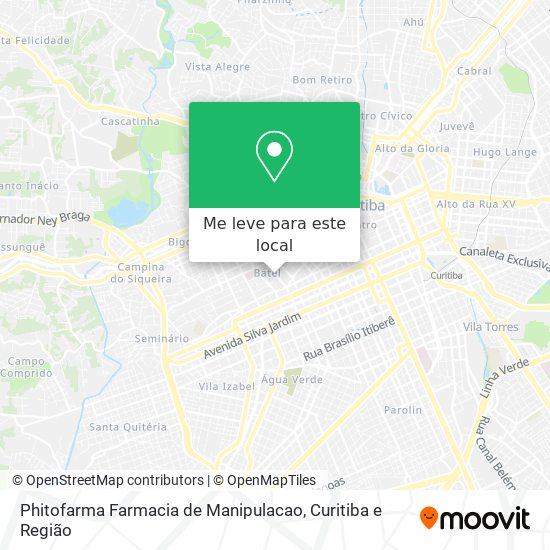 Phitofarma Farmacia de Manipulacao mapa