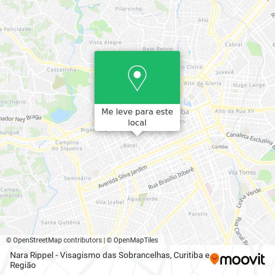 Nara Rippel - Visagismo das Sobrancelhas mapa