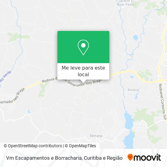 Vm Escapamentos e Borracharia mapa