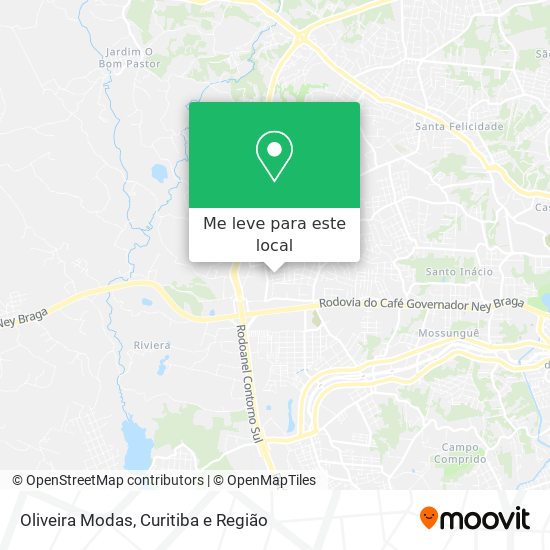 Oliveira Modas mapa