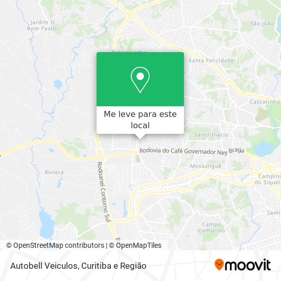 Autobell Veiculos mapa