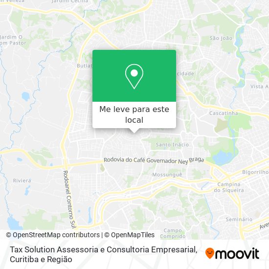 Tax Solution Assessoria e Consultoria Empresarial mapa