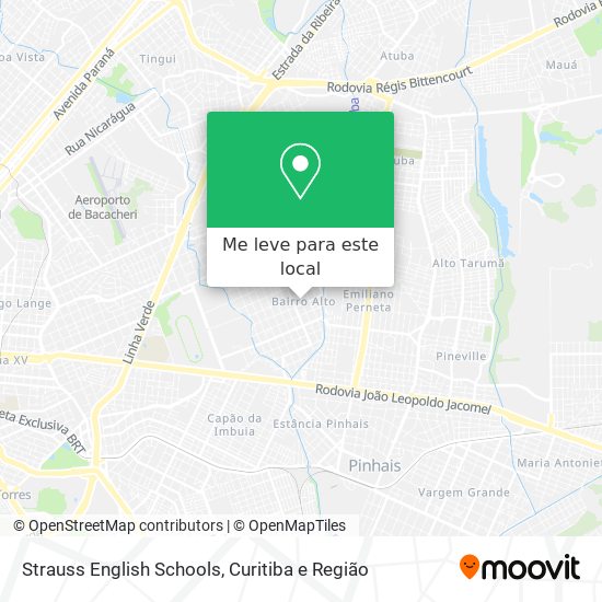 Strauss English Schools mapa