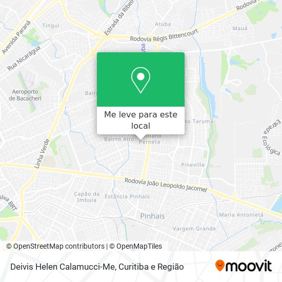 Deivis Helen Calamucci-Me mapa