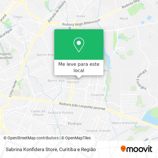 Sabrina Konfidera Store mapa