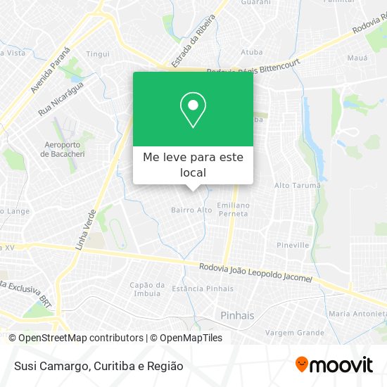 Susi Camargo mapa