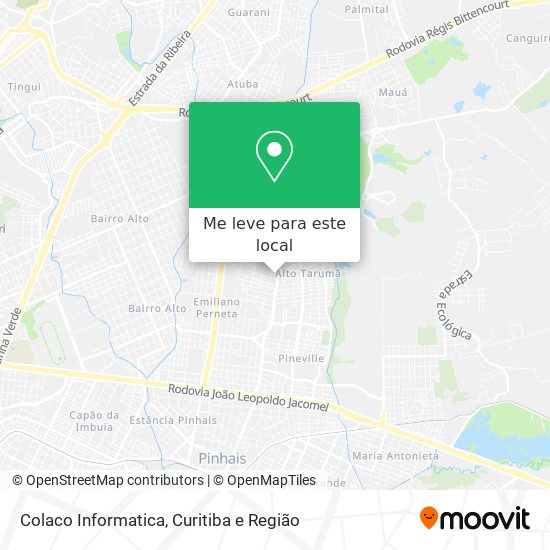 Colaco Informatica mapa