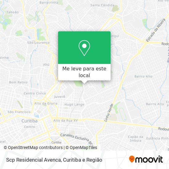Scp Residencial Avenca mapa