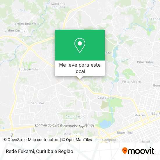 Rede Fukami mapa