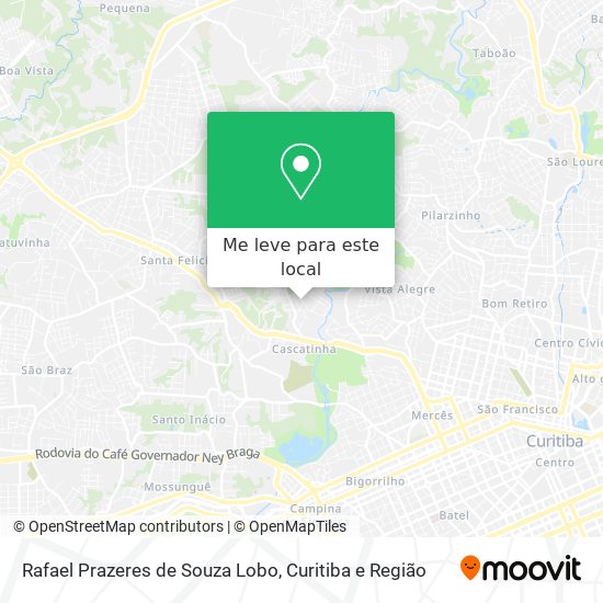 Rafael Prazeres de Souza Lobo mapa
