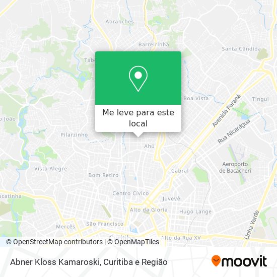 Abner Kloss Kamaroski mapa