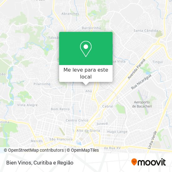 Bien Vinos mapa
