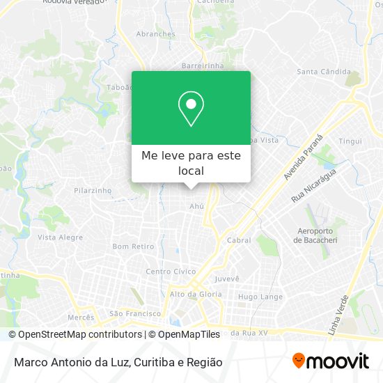 Marco Antonio da Luz mapa