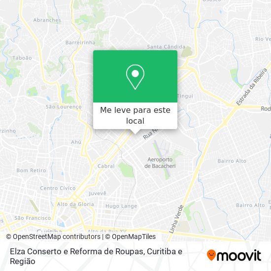Elza Conserto e Reforma de Roupas mapa