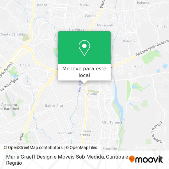 Maria Graeff Design e Moveis Sob Medida mapa