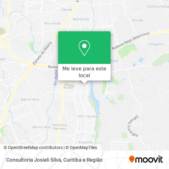 Consultoria Josieli Silva mapa