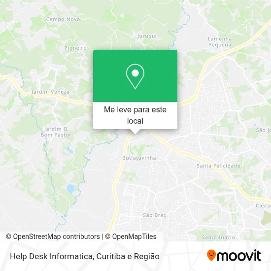 Help Desk Informatica mapa