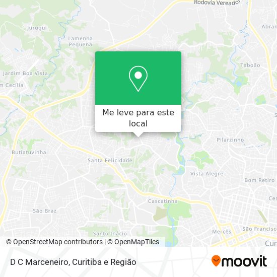 D C Marceneiro mapa