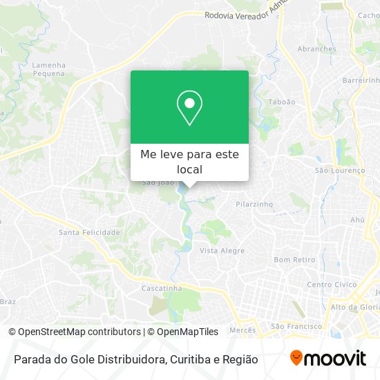 Parada do Gole Distribuidora mapa