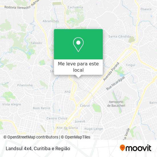 Landsul 4x4 mapa