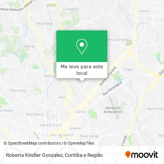 Roberta Kindler Gonzalez mapa