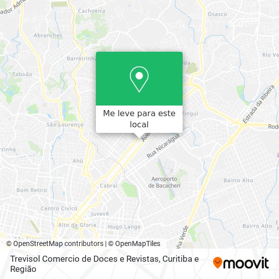 Trevisol Comercio de Doces e Revistas mapa