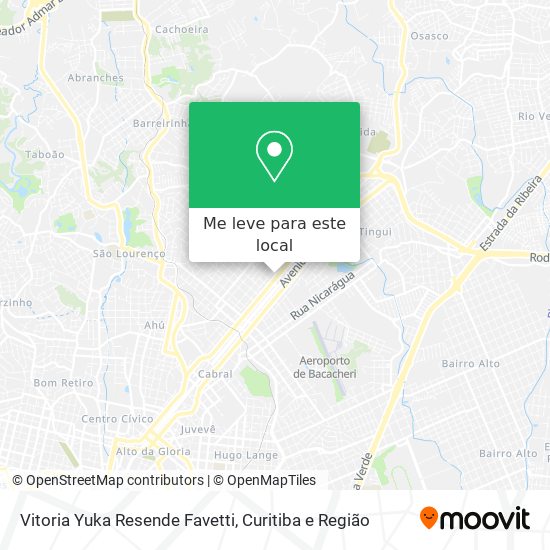 Vitoria Yuka Resende Favetti mapa