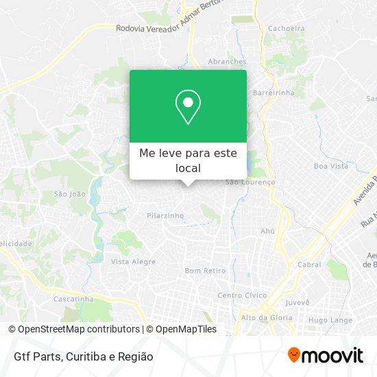 Gtf Parts mapa