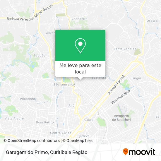 Garagem do Primo mapa