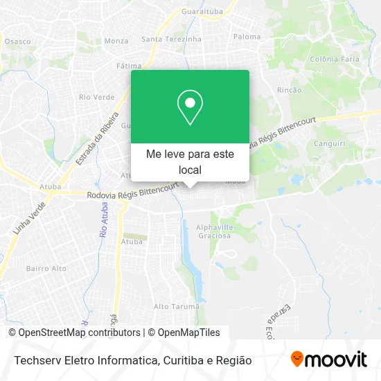 Techserv Eletro Informatica mapa