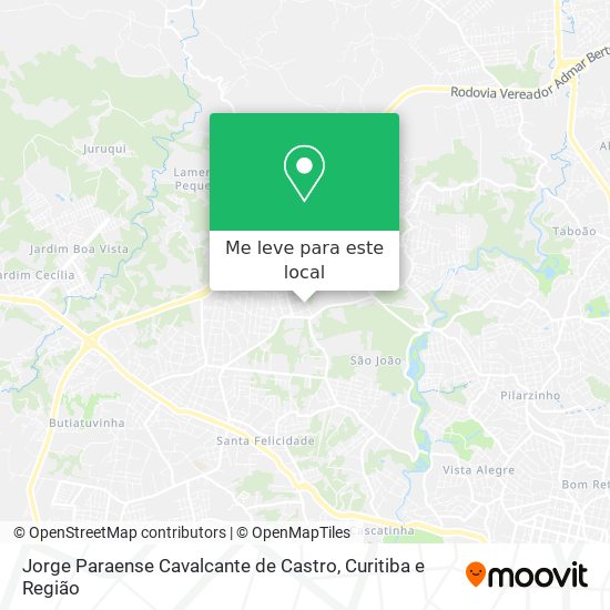 Jorge Paraense Cavalcante de Castro mapa