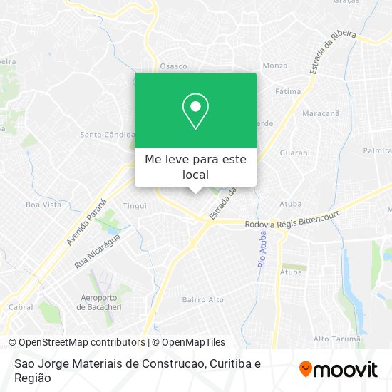 Sao Jorge Materiais de Construcao mapa