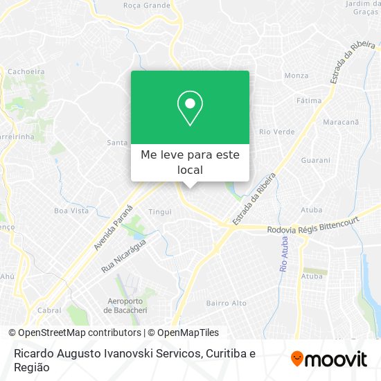 Ricardo Augusto Ivanovski Servicos mapa