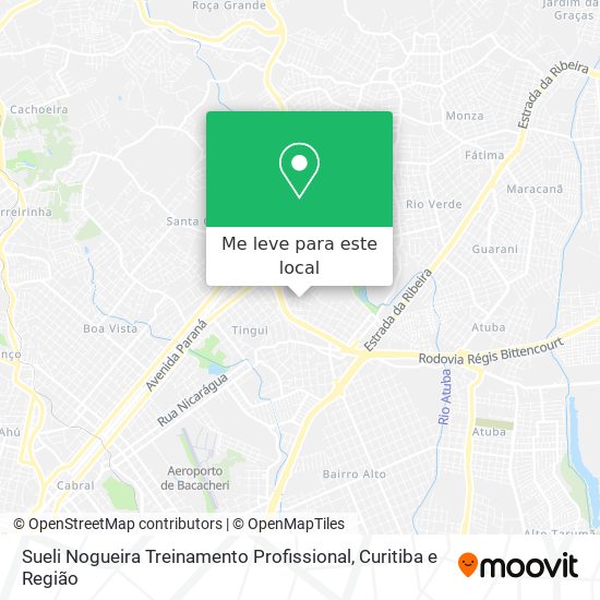 Sueli Nogueira Treinamento Profissional mapa