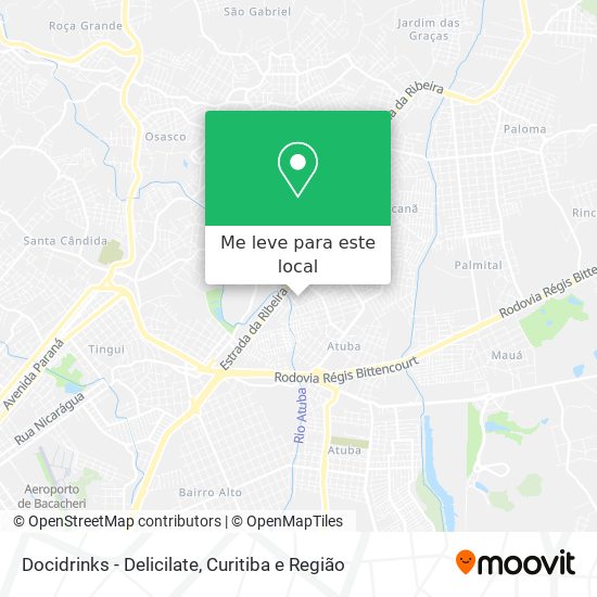 Docidrinks - Delicilate mapa